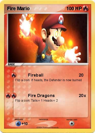 Pokemon Fire Mario