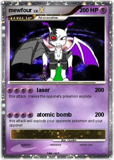 Pokemon mewfour