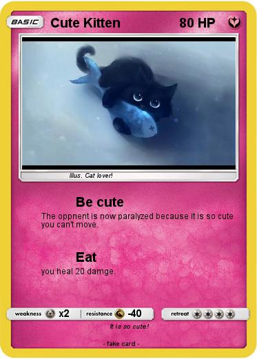 Pokemon Cute Kitten