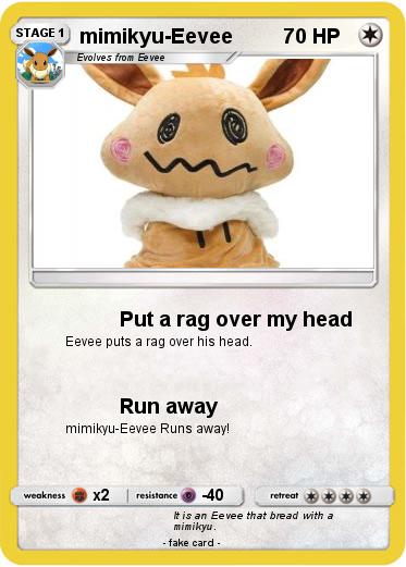 Pokemon mimikyu-Eevee