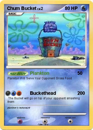 Pokemon Chum Bucket