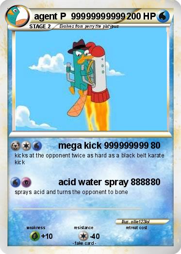 Pokemon agent P  99999999999