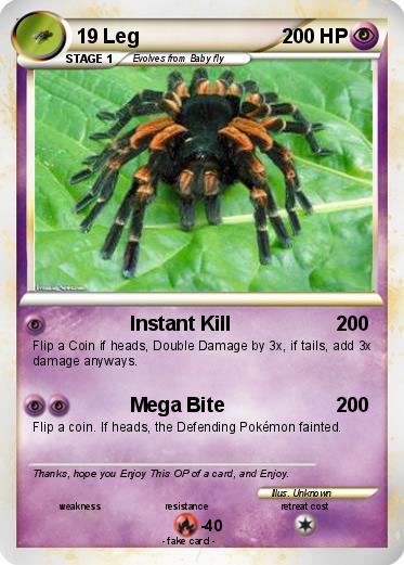 Pokemon 19 Leg