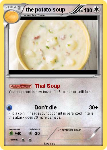 Pokemon the potato soup