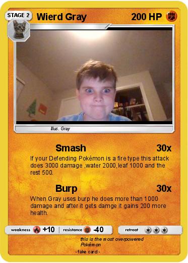 Pokemon Wierd Gray