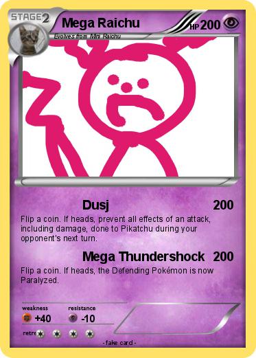 Pokemon Mega Raichu