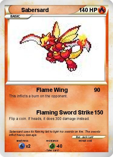Pokemon Sabersard