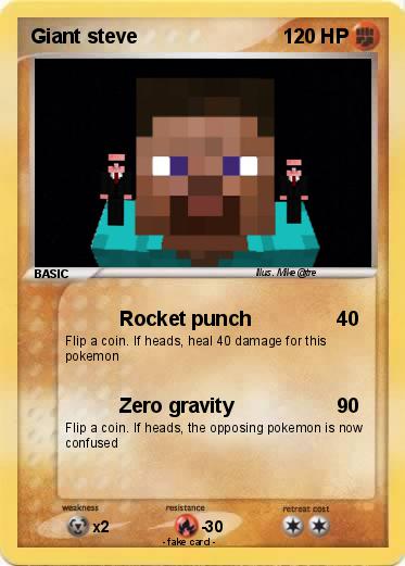 Pokemon Giant steve
