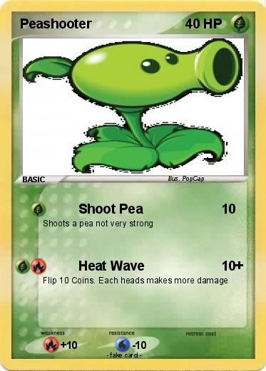 Pokemon Peashooter