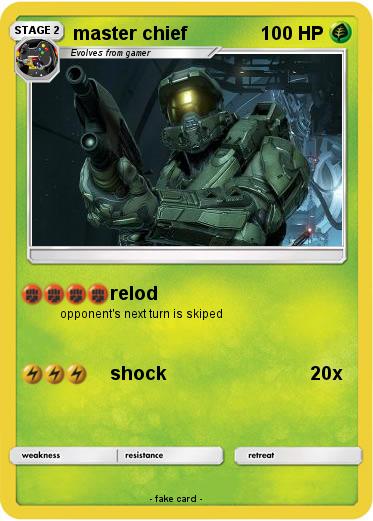 Pokemon master chief