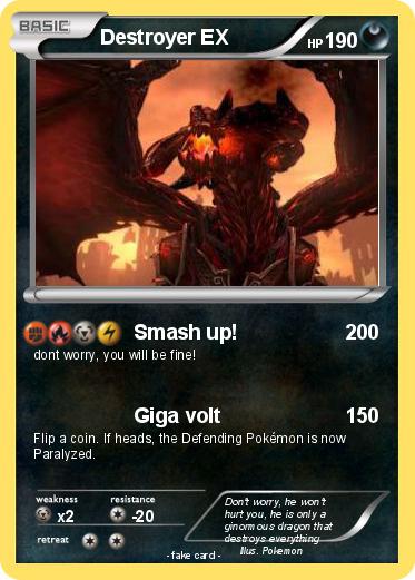 Pokemon Destroyer EX