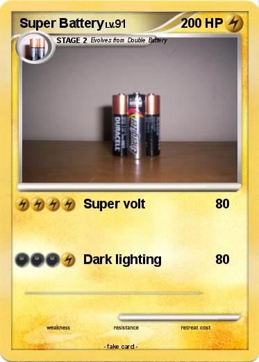 Pokemon Super Battery