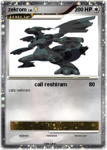 Pokemon zekrom
