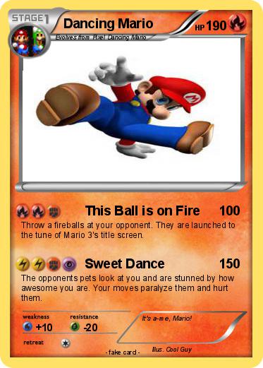 Pokemon Dancing Mario