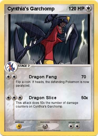 Pokemon Cynthia's Garchomp