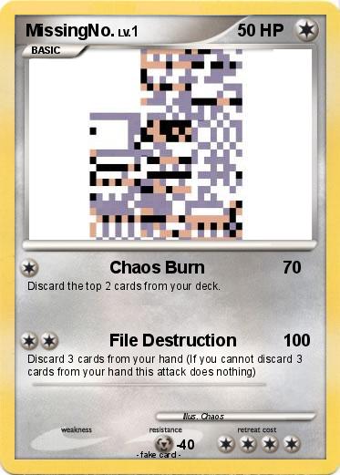 Pokemon MissingNo.