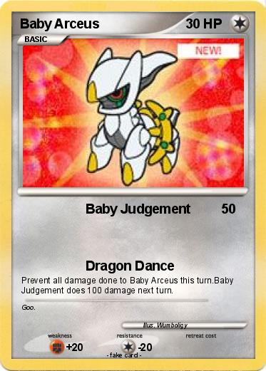 Pokemon Baby Arceus