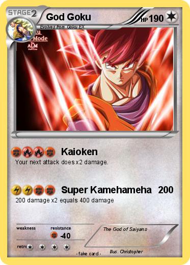 Pokemon God Goku