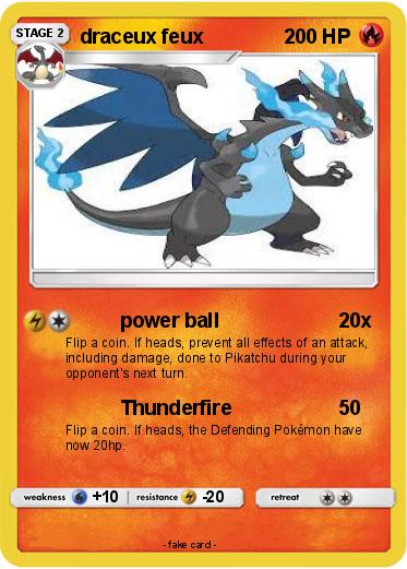 Pokemon draceux feux