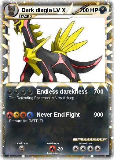 Pokemon Dark diagla LV X