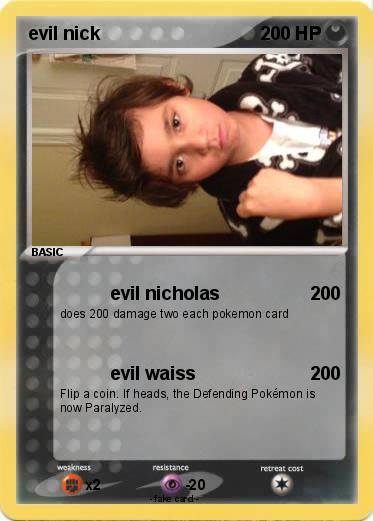 Pokemon evil nick