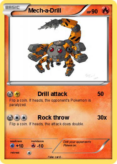 Pokemon Mech-a-Drill