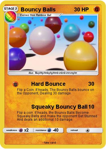 Pokemon Bouncy Balls