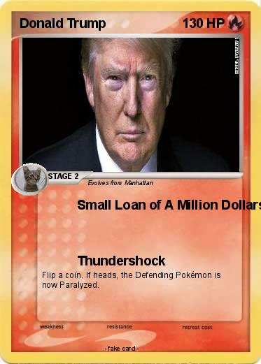 Pokemon Donald Trump