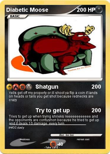 Pokemon Diabetic Moose