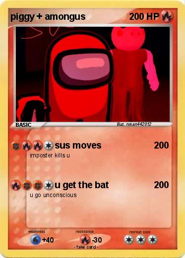 Pokemon piggy + amongus
