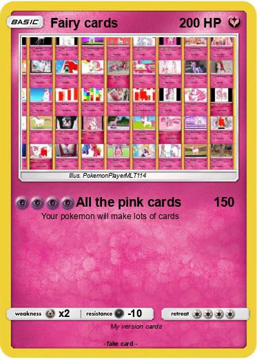 Pokemon Fairy cards