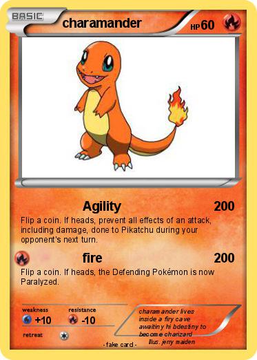 Pokemon charamander