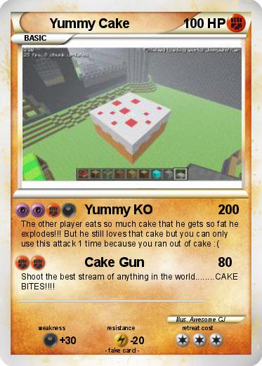 Pokemon Yummy Cake