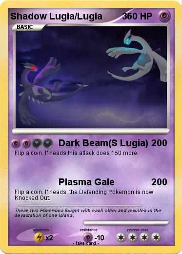 Pokemon Shadow Lugia/Lugia        3