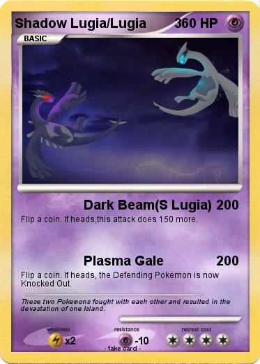 Pokemon Shadow Lugia/Lugia        3