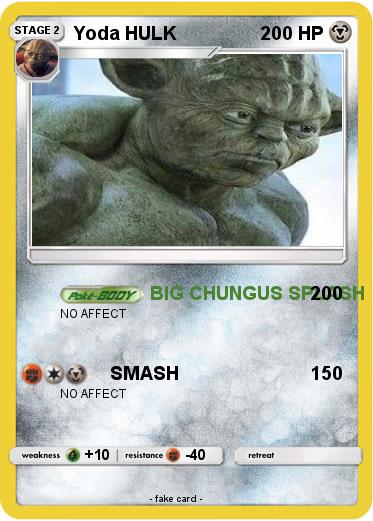 Pokemon Yoda HULK