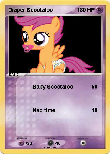 Pokemon Diaper Scootaloo