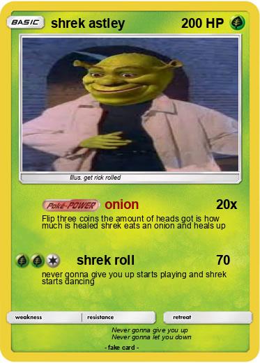 Pokemon shrek astley