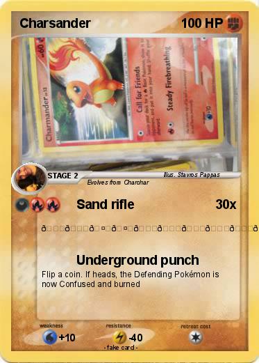 Pokemon Charsander Pokemon Charsander