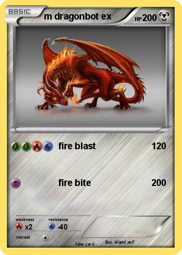 Pokemon m dragonbot ex