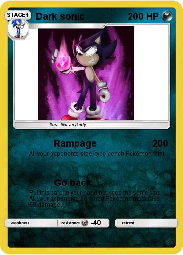 Pokemon Dark sonic