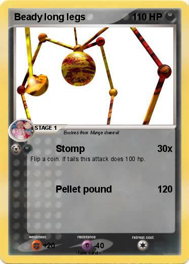 Pokemon Beady long legs