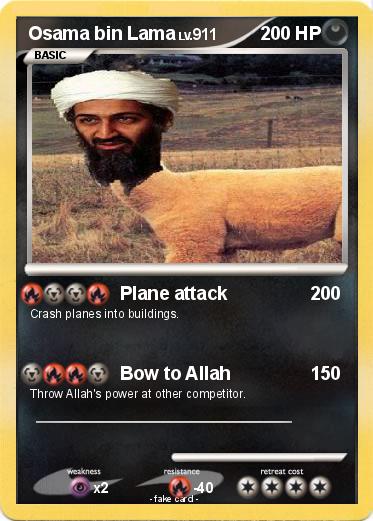 Pokemon Osama bin Lama