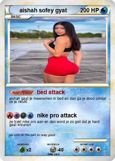 Pokemon aishah sofey gyat