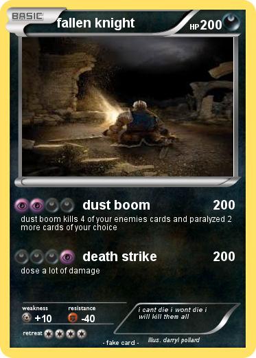 Pokemon fallen knight