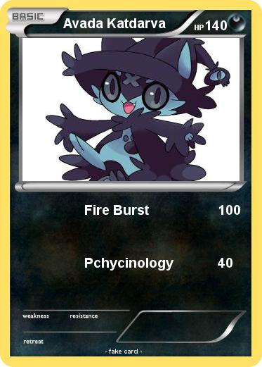 Pokemon Avada Katdarva