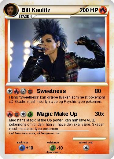 Pokemon Bill Kaulitz