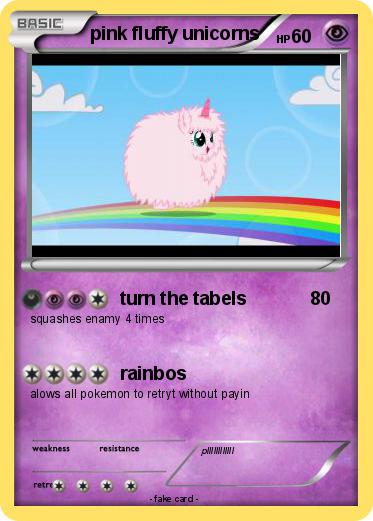 Pokemon pink fluffy unicorns