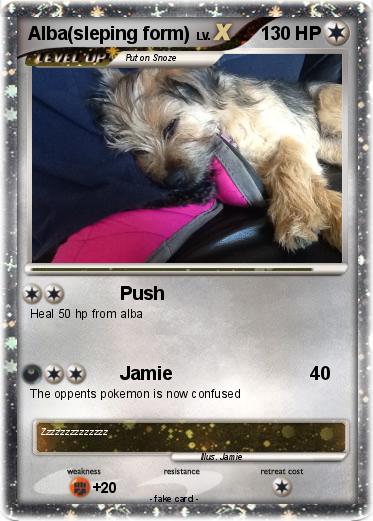 Pokemon Alba(sleping form)