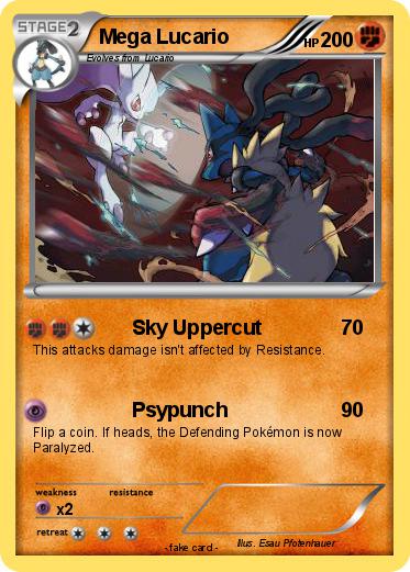 Pokemon Mega Lucario
